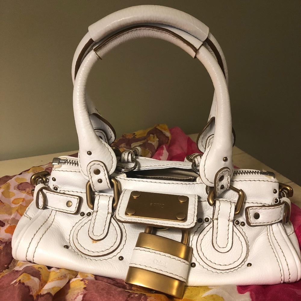 CHLOE Paddington small leather satchel